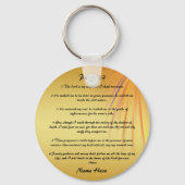 Psalm 23 gepersonaliseerde sleutelhanger (Voorkant)