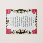 Psalm 23, gloeiend Lijst 110 stukken - uitdagend Legpuzzel (Horizontaal)