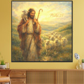 Psalm 23 Goede Herder Canvas Afdruk (Insitu (Woonkamer))