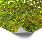 Psalm 23 Grand Teton National Park Poster (Hoek)