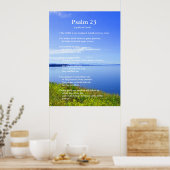 Psalm 23 Grand Teton National Park Poster (Keuken)