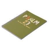 Psalm 23 Herfstgeschriften Notitieboek (Linkerzijde)