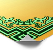 Psalm 23 in Hebreeuws Large Poster (Hoek)