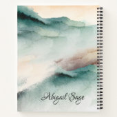 Psalm 23-inch4 Hij herstelt mijn speciale soep Notitieboek (Achterkant)