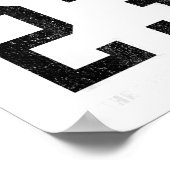 Psalm 23 Jersey  Poster (Hoek)