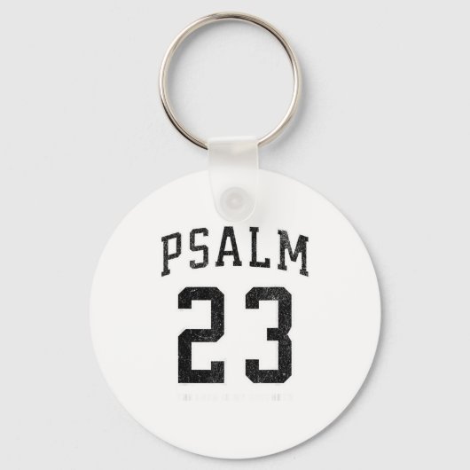 Psalm 23 Jersey Sleutelhanger (Voorkant)