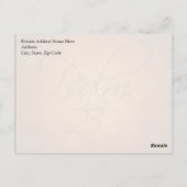 Psalm 23 KJV Christelijke Bijbel Verse Briefkaart (Achterkant)