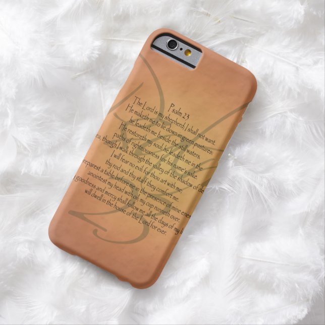 Psalm 23 KJV Christelijke Bijbel Verse Religieuze Case-Mate iPhone Case (Voorbeeld)