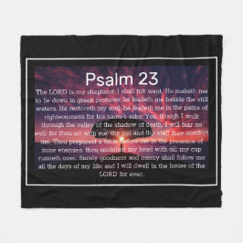 Psalm 23 KJV Christelijke deken