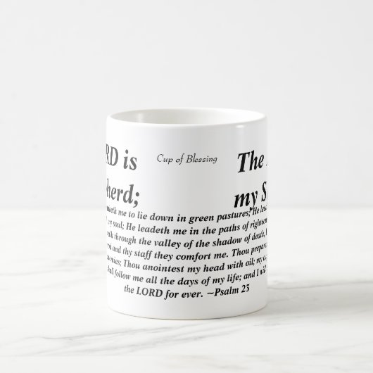 Psalm 23 - KJV- Mok (Center)