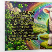 Psalm 23 KJV Tract - Vrolijk lam Drieluik Kaart (Binnenzijde eerst)