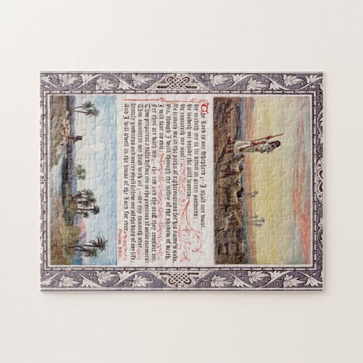 Psalm 23  legpuzzel (Horizontaal)