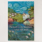 Psalm 23, Lord is my Shepherd Puzzle Legpuzzel (Verticaal)