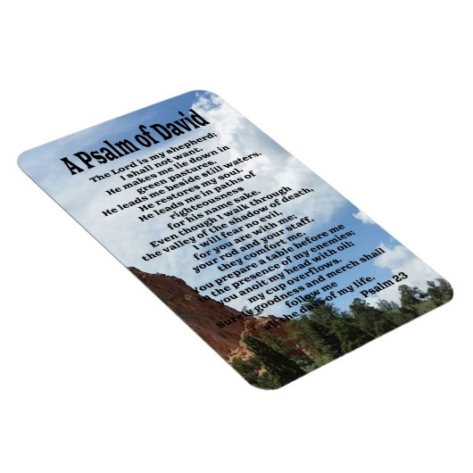 psalm 23 magneet (Rechterzijde)