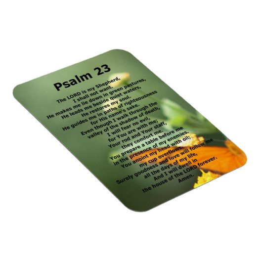 psalm 23 magneet (Rechterzijde)