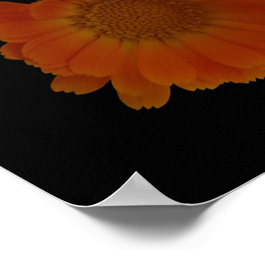 Psalm 23 met een Calendula-Lijst Poster (Hoek)