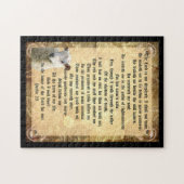 Psalm 23 met het Lam Legpuzzel (Horizontaal)
