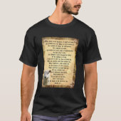 Psalm 23 met het Lam T-shirt (Voorkant)