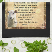 Psalm 23 met het Lam Theedoek (Gevouwen)
