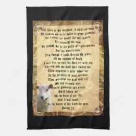 Psalm 23 met het Lam Theedoek