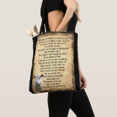 Psalm 23 met het Lam Tote Bag (Dichtbij)