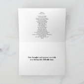 Psalm 23; Moeilijke tijd Kaart (Binnen)