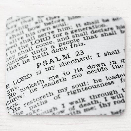 psalm 23 muismat (Voorkant)