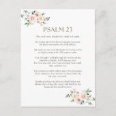 Psalm 23 NKJV De Heer is Mijn Herder Briefkaart (Voorkant)