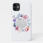 Psalm 23 NKJV De Heer is Mijn Herder Case-Mate iPhone Case (Achterkant)
