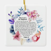 Psalm 23 NKJV De Heer is Mijn Herder Keramisch Ornament (Voorkant)