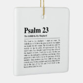 Psalm 23 NKJV De Heer is Mijn Herder Keramisch Ornament (Rechts)