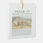 Psalm 23 NKJV De Heer is Mijn Herder Keramisch Ornament (Rechts)