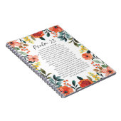 Psalm 23 NKJV De Heer is Mijn Herder Notitieboek (Rechterzijde)