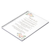 Psalm 23 NKJV De Heer is Mijn Herder Notitieboek (Linkerzijde)