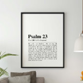 Psalm 23 NKJV De Heer is Mijn Herder Poster