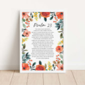 Psalm 23 NKJV De Heer is Mijn Herder Poster