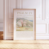 Psalm 23 NKJV De Heer is Mijn Herder Poster