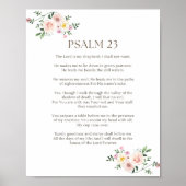 Psalm 23 NKJV De Heer is Mijn Herder Poster (Voorkant)