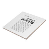 Psalm 23 NKJV De Heer is Mijn Herder Tegeltje (Zijkant)