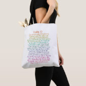 Psalm 23 NKJV De Heer is Mijn Herder Tote Bag (Dichtbij)