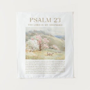 Psalm 23 NKJV De Heer is Mijn Herder Wandkleed