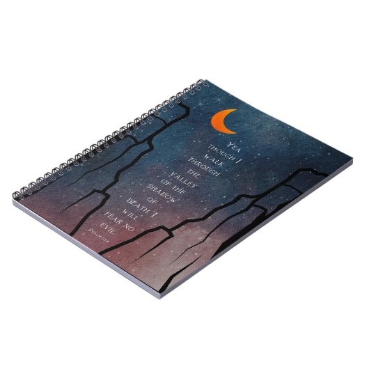 psalm 23 notitieboek (Linkerzijde)