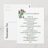 Psalm 23 Post Kaart (Voorkant / Achterkant)