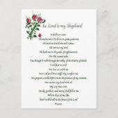 Psalm 23 Post Kaart (Voorkant)