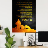 psalm 23 poster (Thuiskantoor)