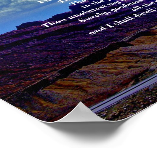 PSALM 23 POSTER (Hoek)