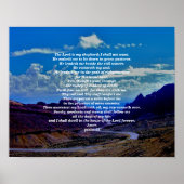 PSALM 23 POSTER (Voorkant)