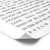 psalm 23 poster (Hoek)