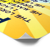 Psalm 23 poster (Hoek)