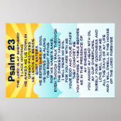 Psalm 23 poster (Voorkant)